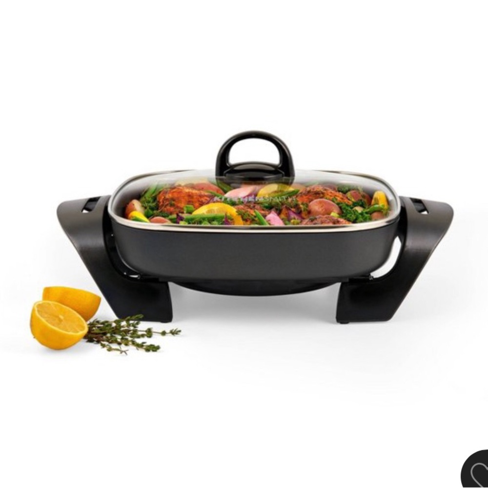 11x11” electric skillet